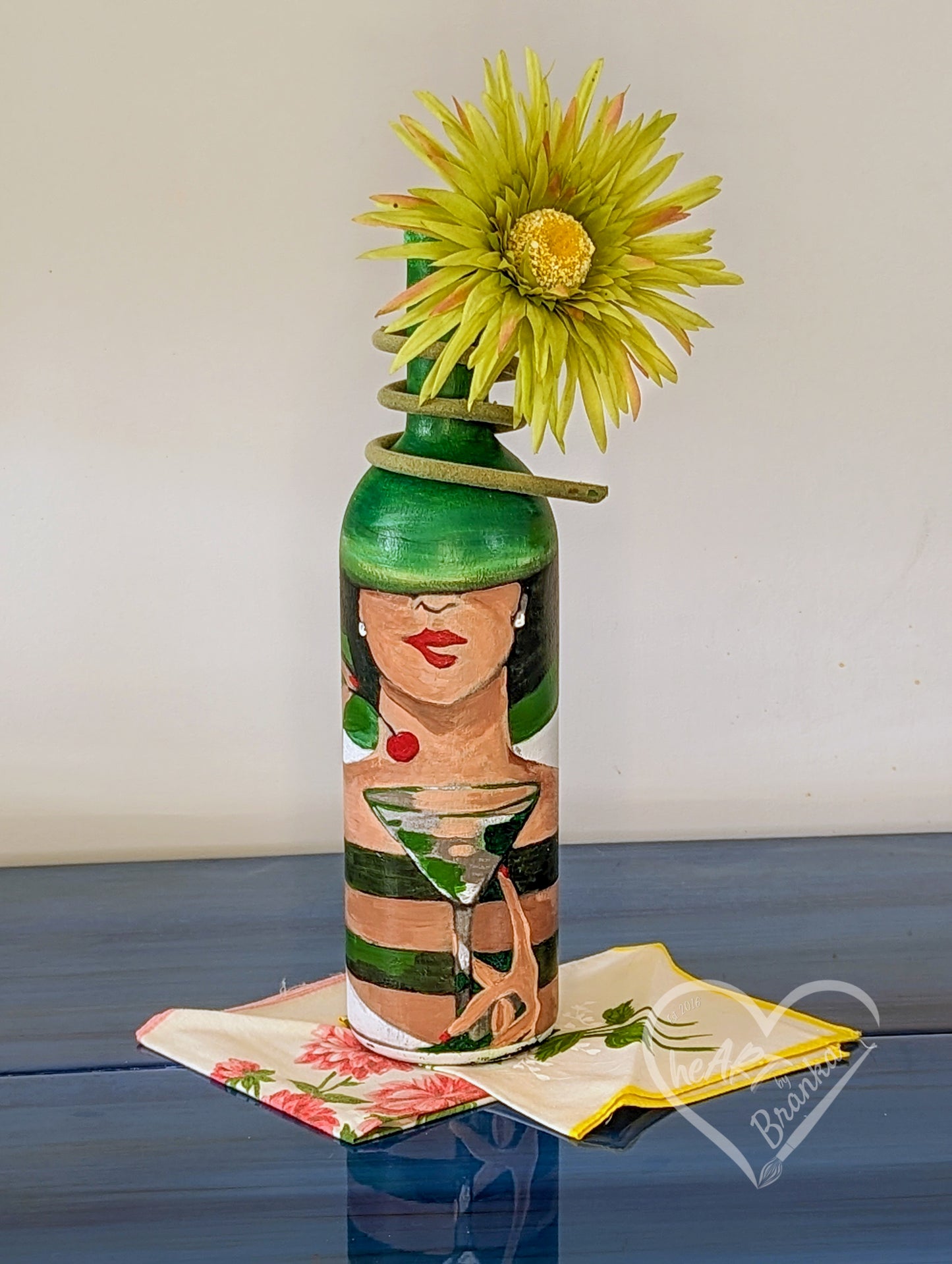 Martini Woman Green