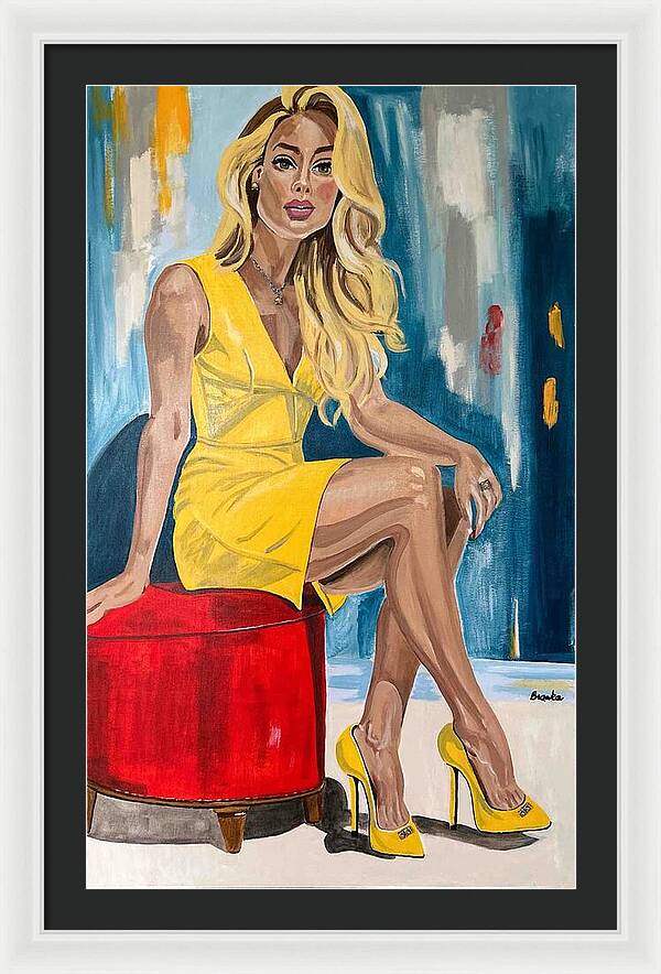 Alyssa - Framed Print