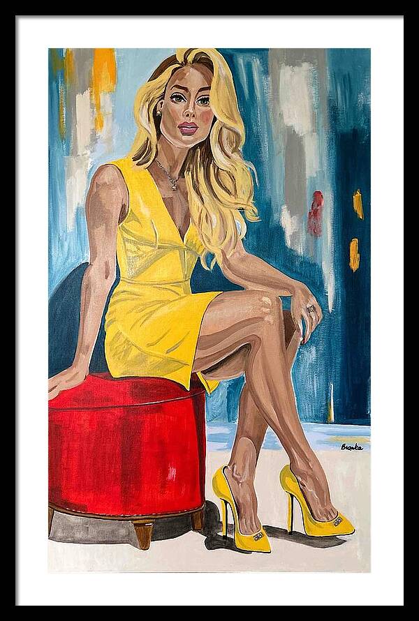 Alyssa - Framed Print