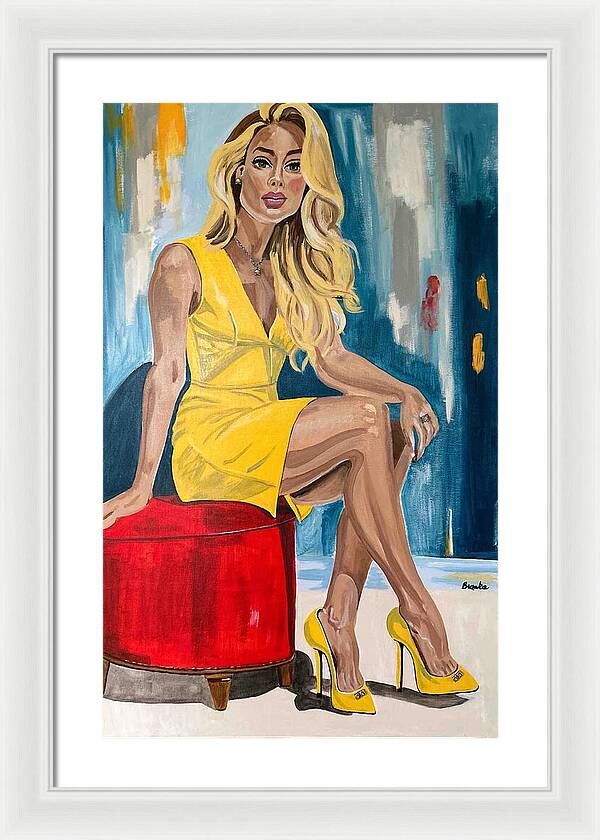 Alyssa - Framed Print