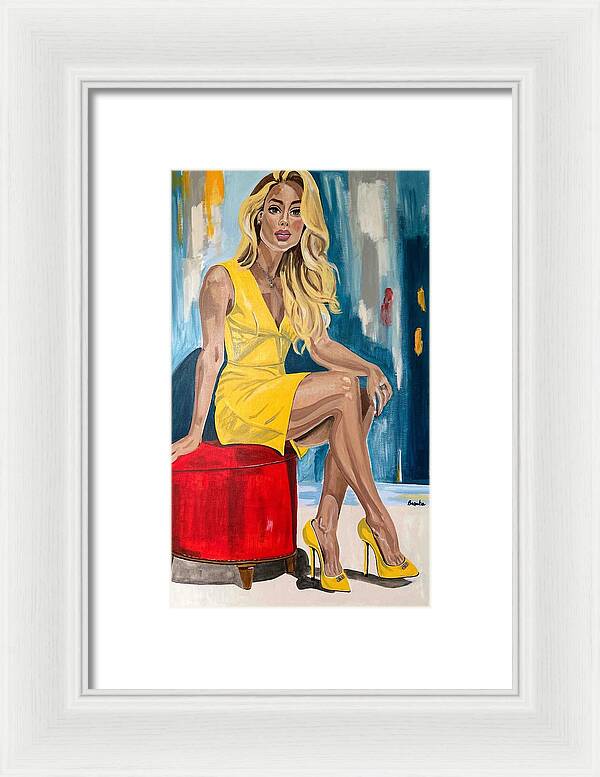 Alyssa - Framed Print