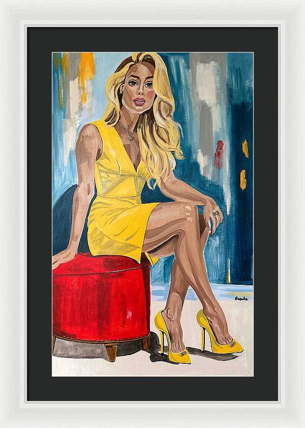 Alyssa - Framed Print