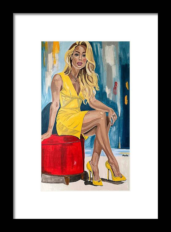 Alyssa - Framed Print