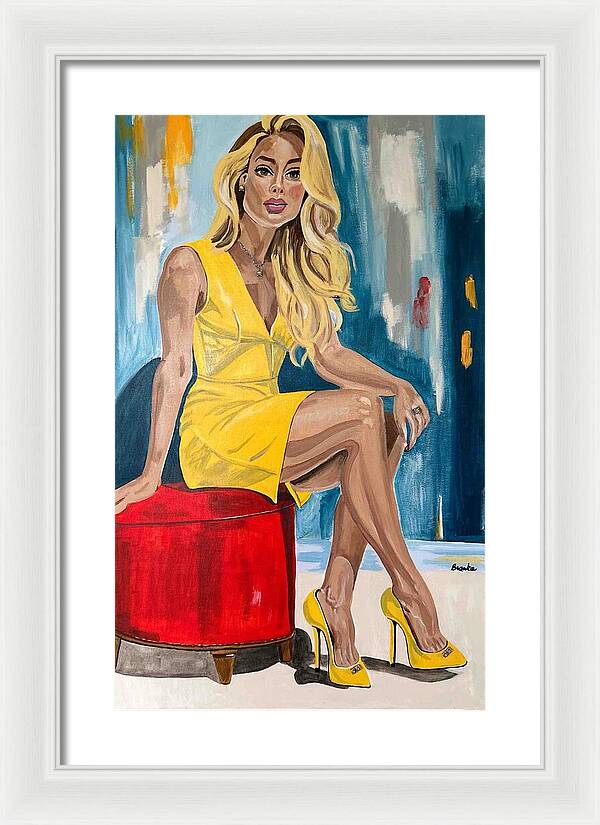 Alyssa - Framed Print