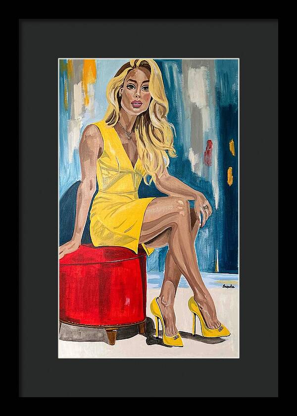 Alyssa - Framed Print