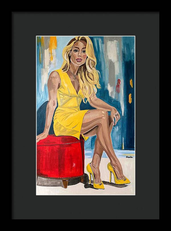 Alyssa - Framed Print