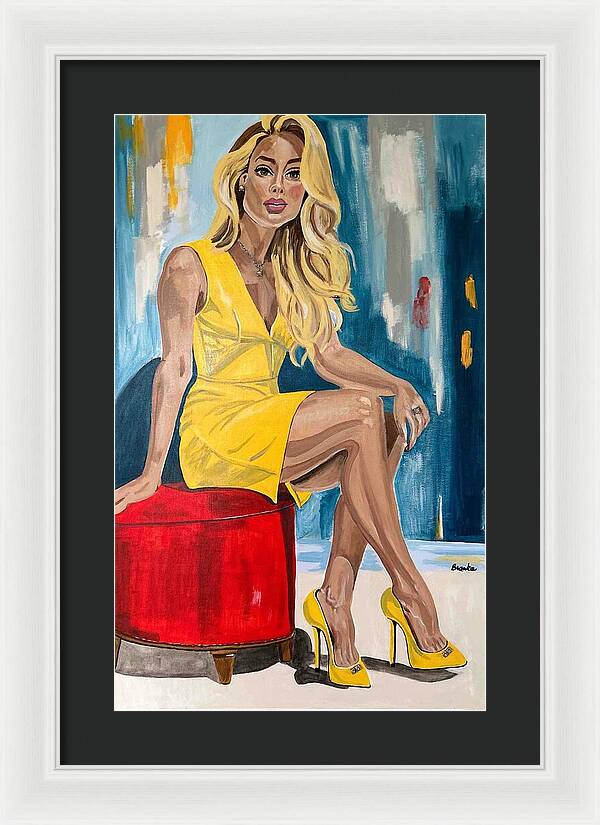 Alyssa - Framed Print
