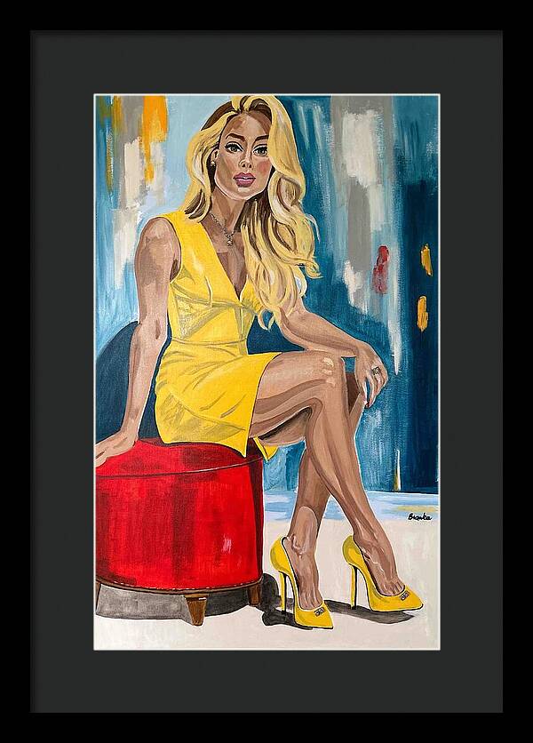 Alyssa - Framed Print