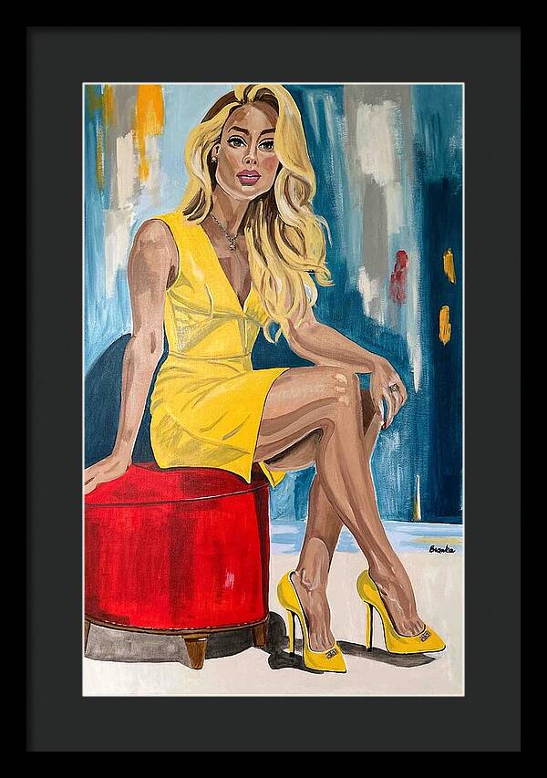 Alyssa - Framed Print