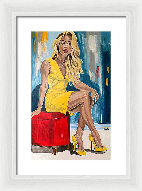 Alyssa - Framed Print