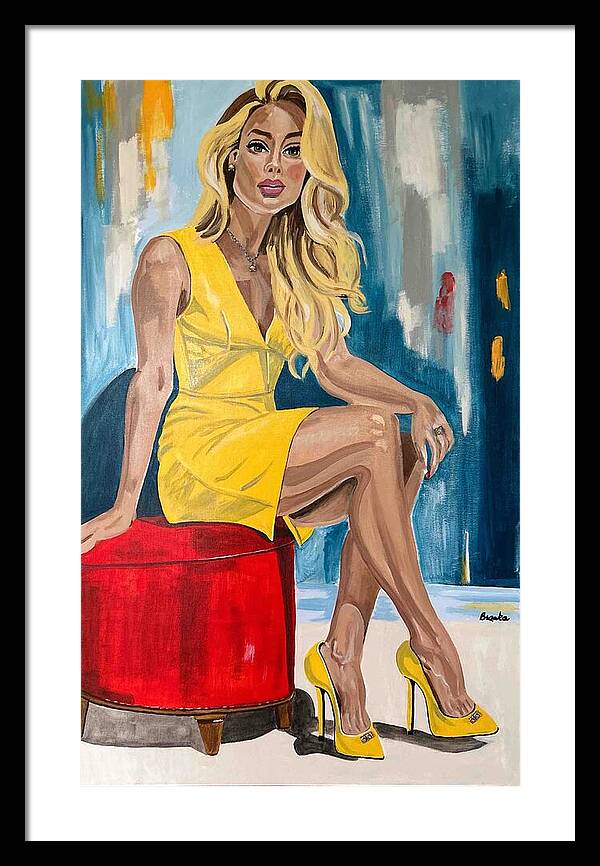 Alyssa - Framed Print