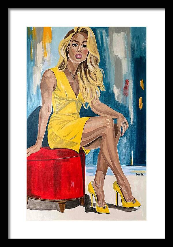 Alyssa - Framed Print