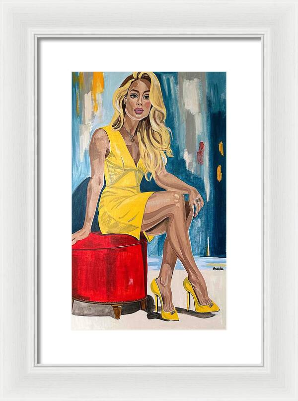 Alyssa - Framed Print