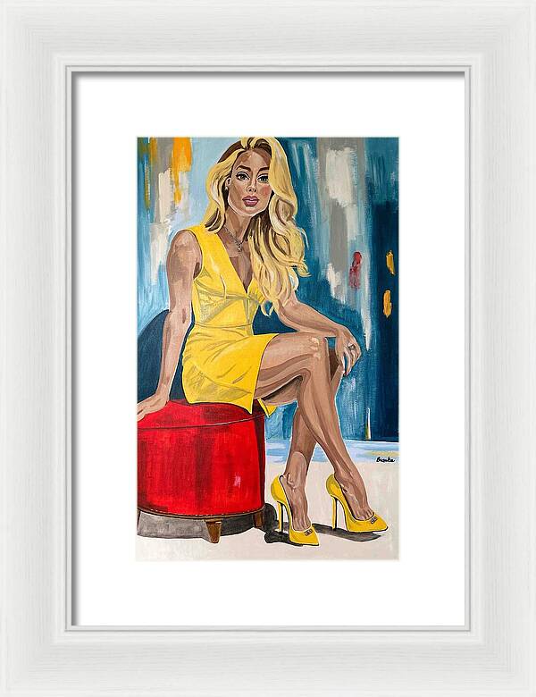 Alyssa - Framed Print