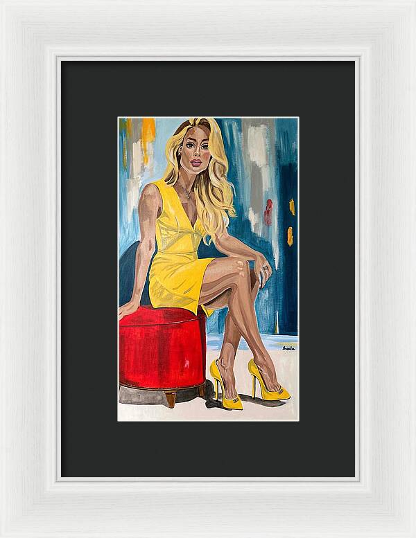 Alyssa - Framed Print
