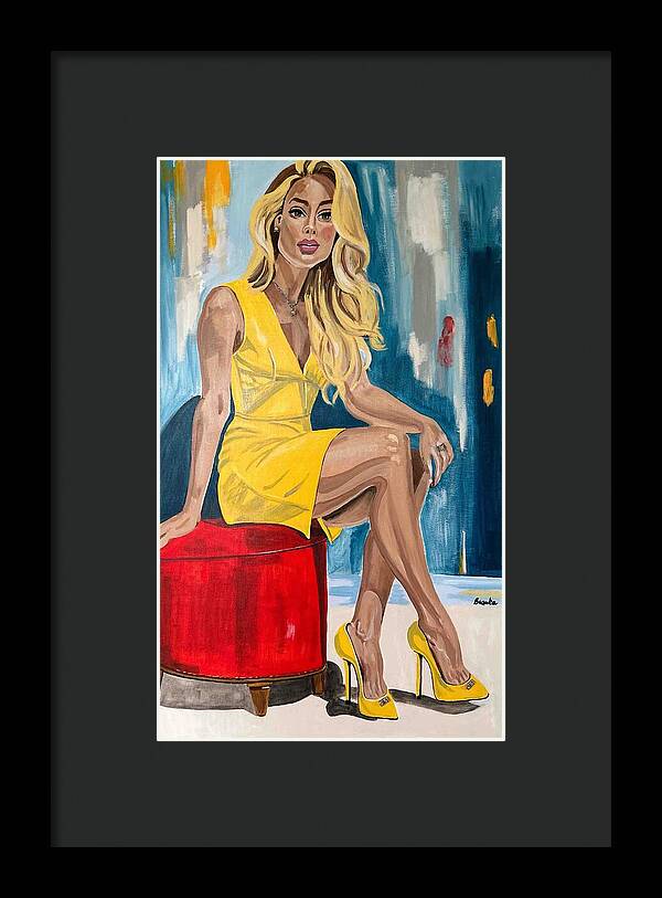 Alyssa - Framed Print