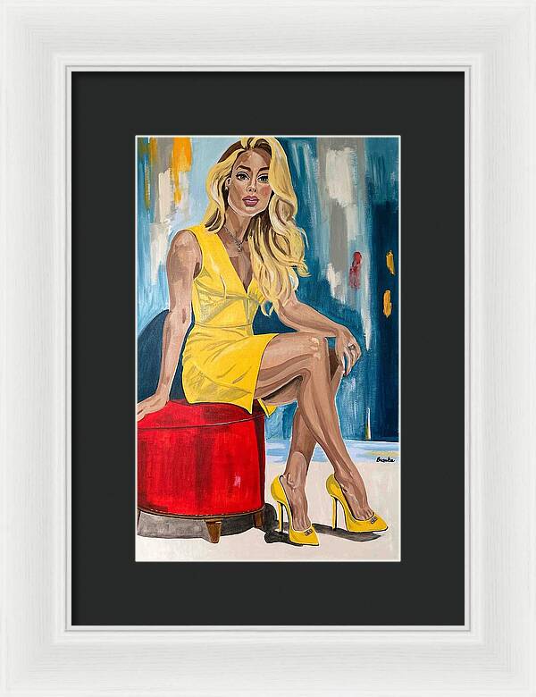 Alyssa - Framed Print