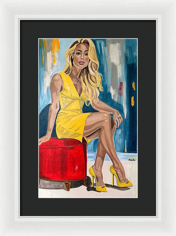 Alyssa - Framed Print