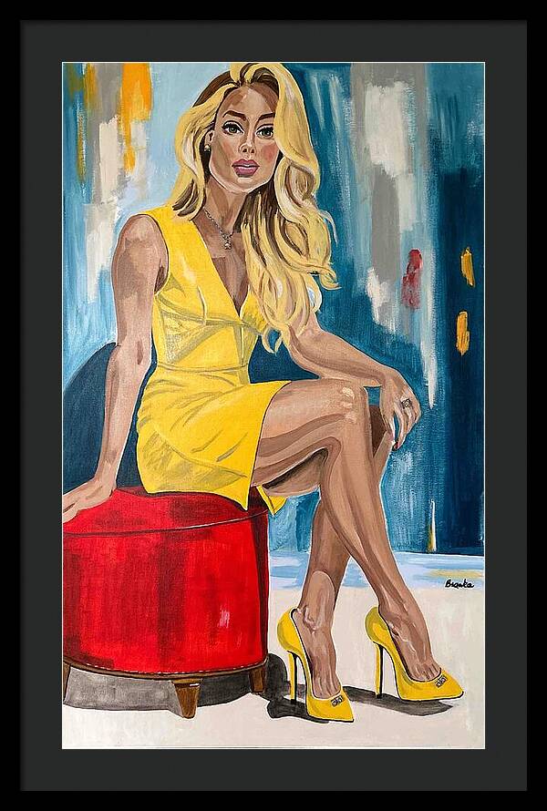 Alyssa - Framed Print