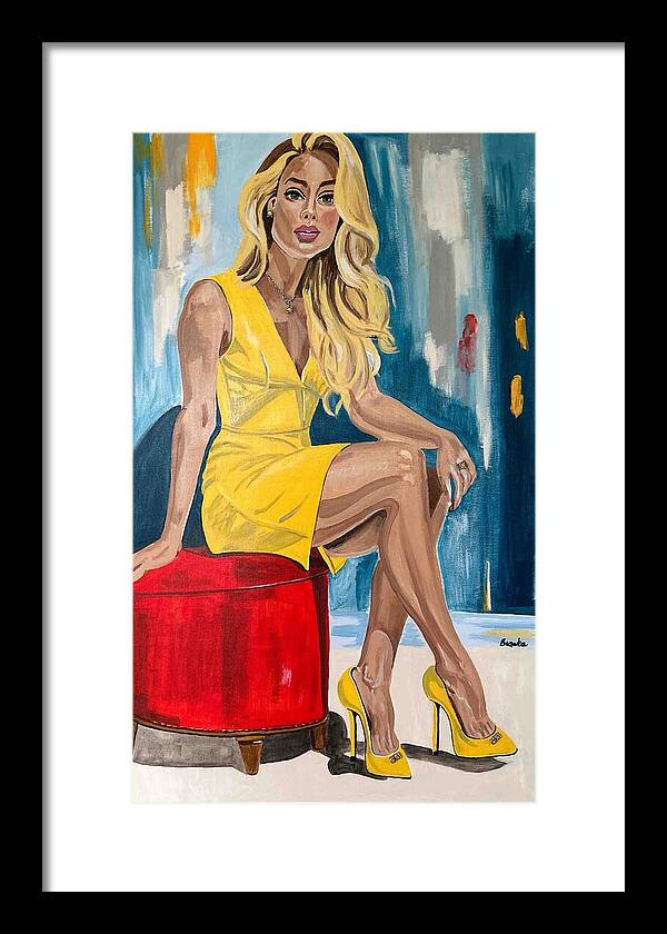 Alyssa - Framed Print