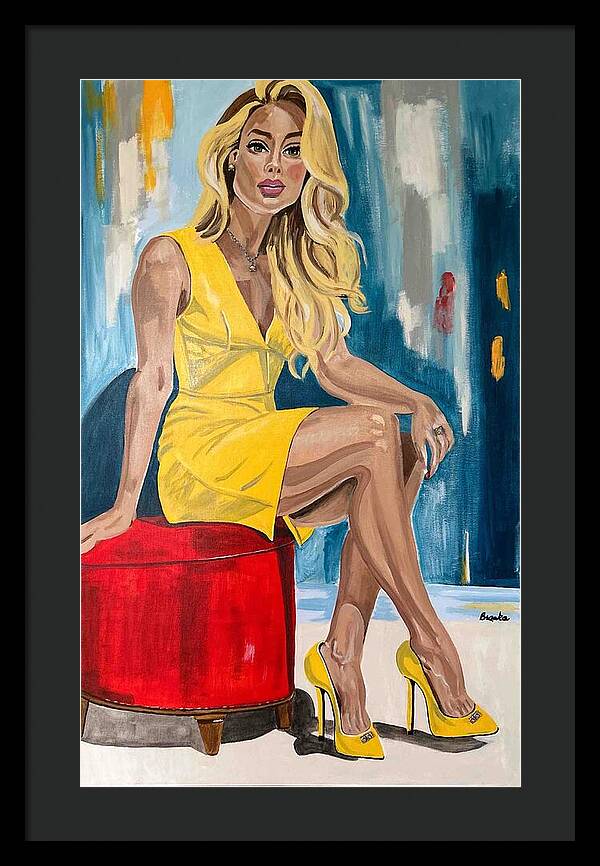 Alyssa - Framed Print