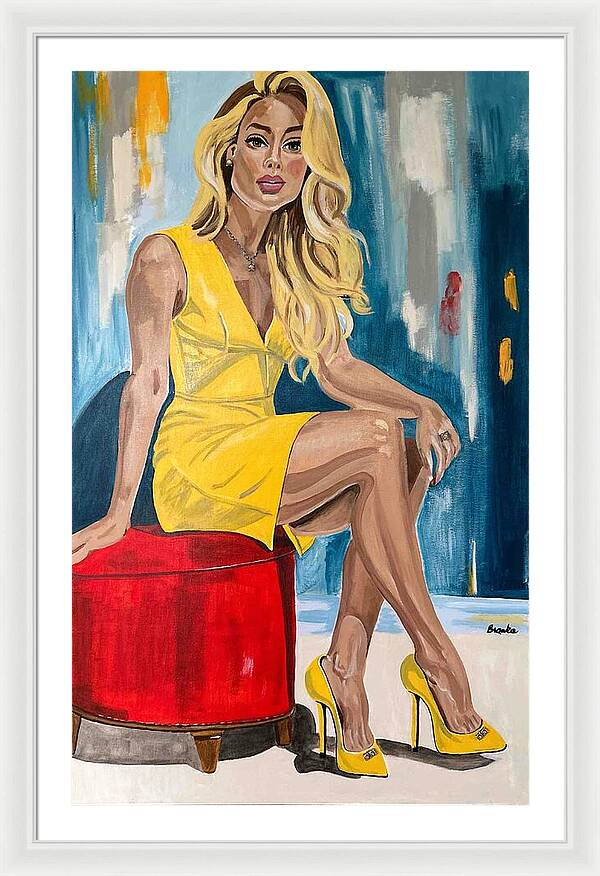 Alyssa - Framed Print