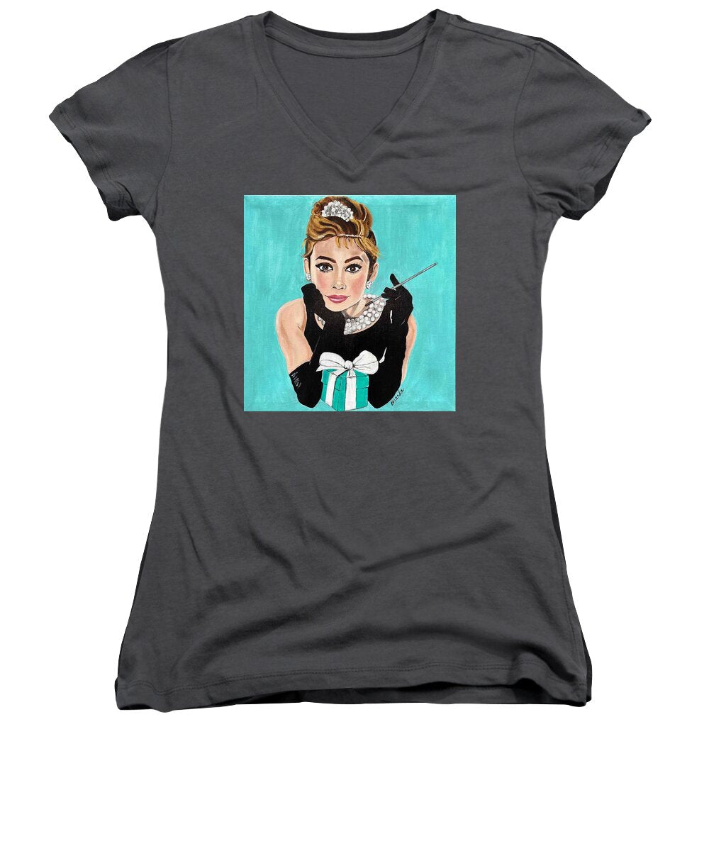 Audrey Hepburn - Women's V-Neck