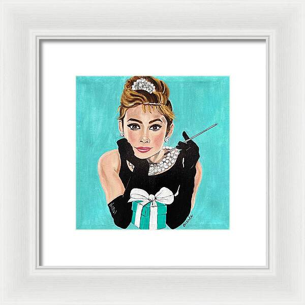 Audrey Hepburn - Framed Print