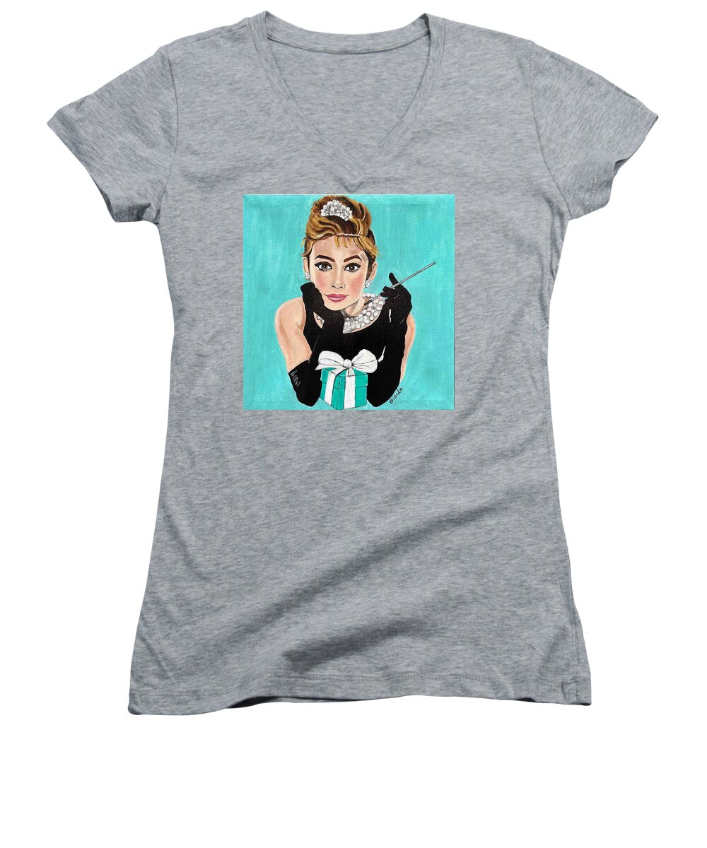 Audrey Hepburn - Women's V-Neck