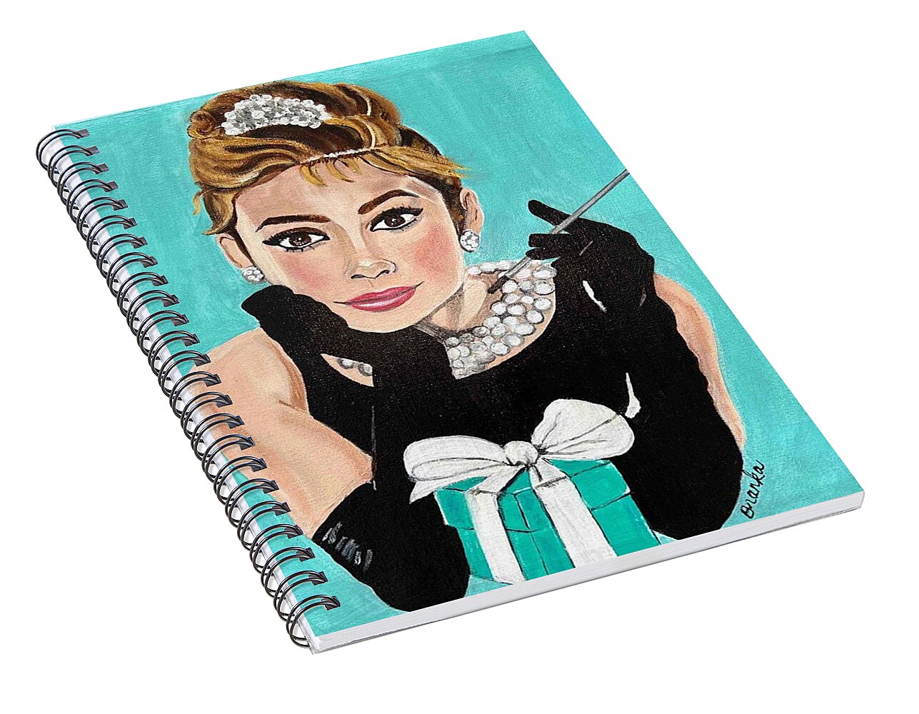 Audrey Hepburn - Spiral Notebook