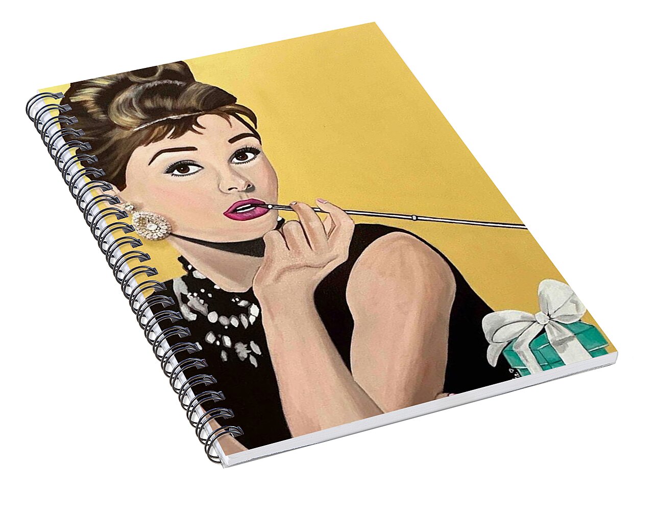 Breakfast at Tiffany's - Spiral Notebook