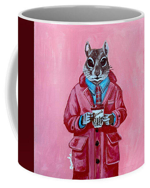 Coffee Shop Art Chippy Munk - Mug