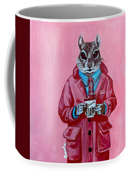 Coffee Shop Art Chippy Munk - Mug