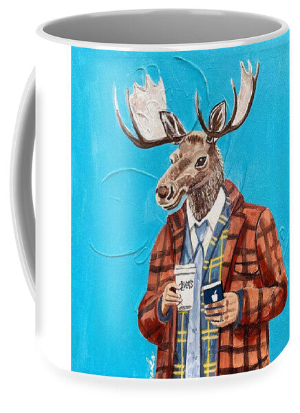 Coffee Shop Art Moosely - Mug