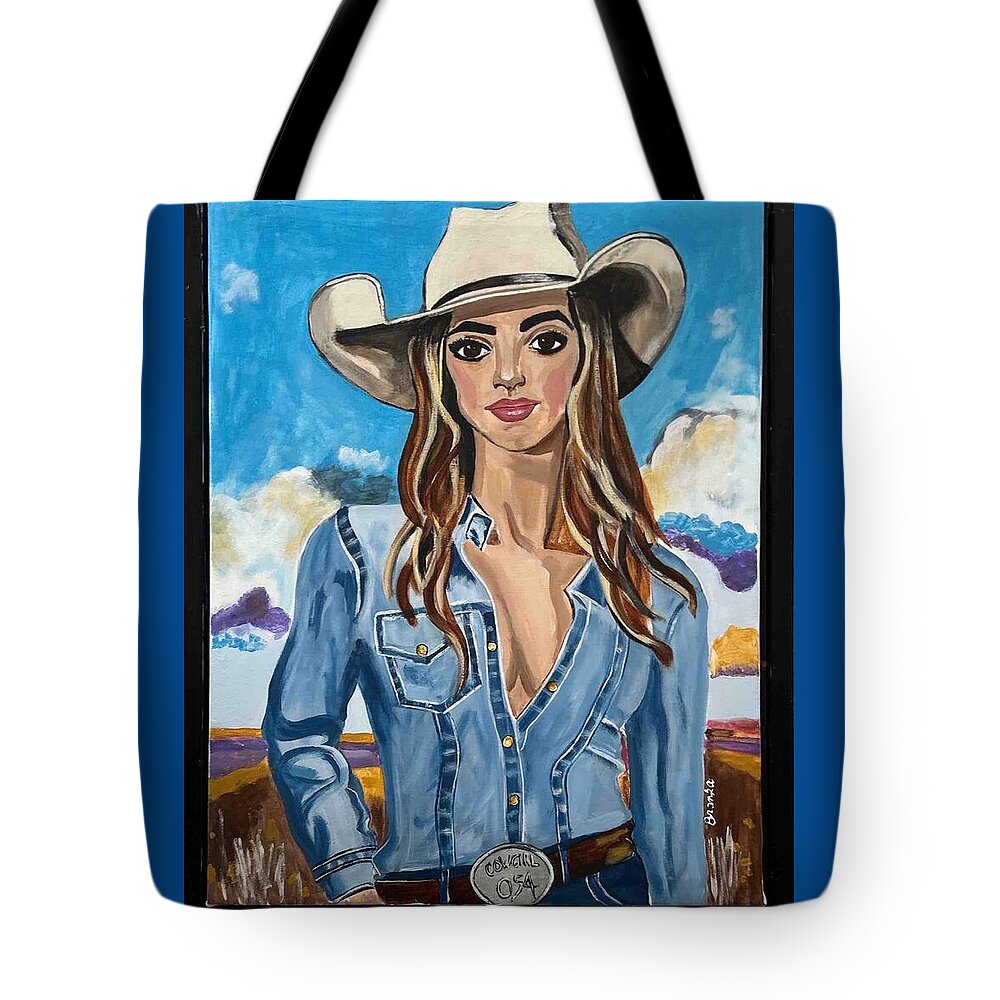 Cowgirl Marley - Tote Bag