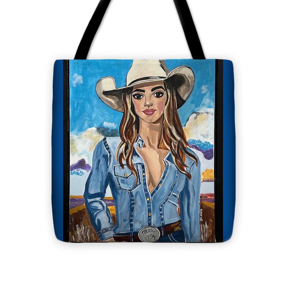Cowgirl Marley - Tote Bag