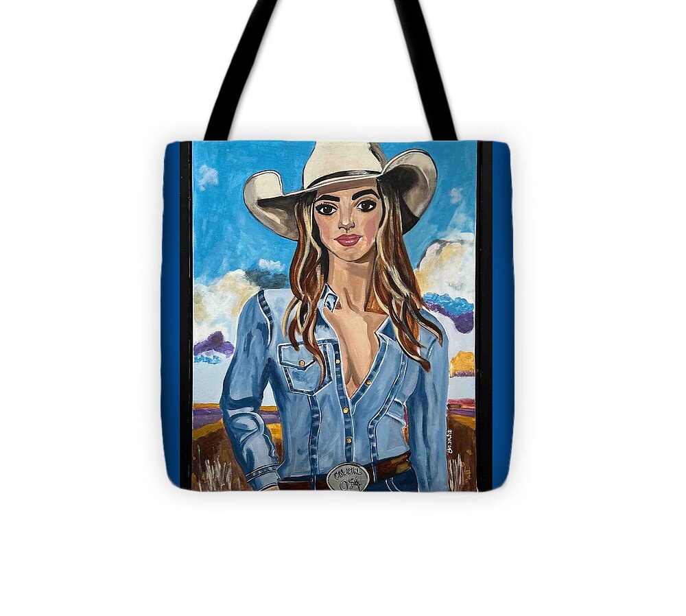 Cowgirl Marley - Tote Bag