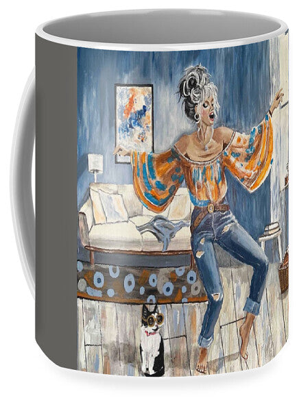Dancing in my Living Room - Mug