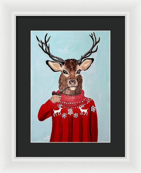 Danny Deer - Framed Print