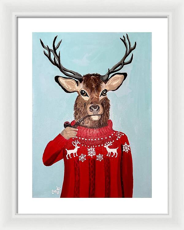 Danny Deer - Framed Print