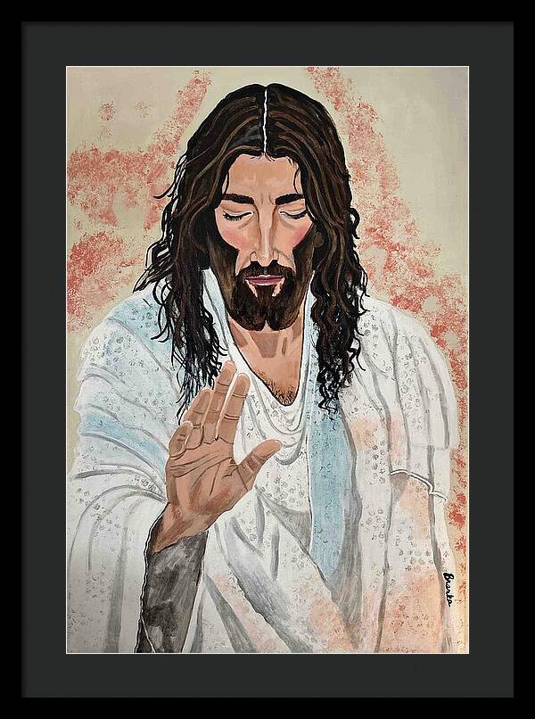Jesus - Framed Print