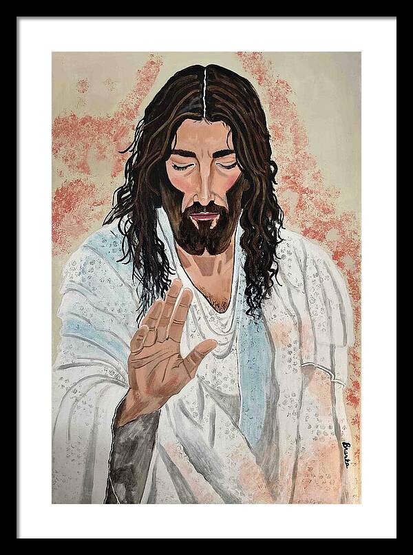 Jesus - Framed Print