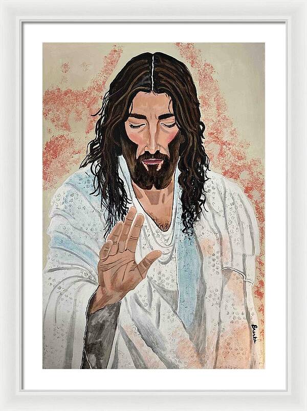 Jesus - Framed Print