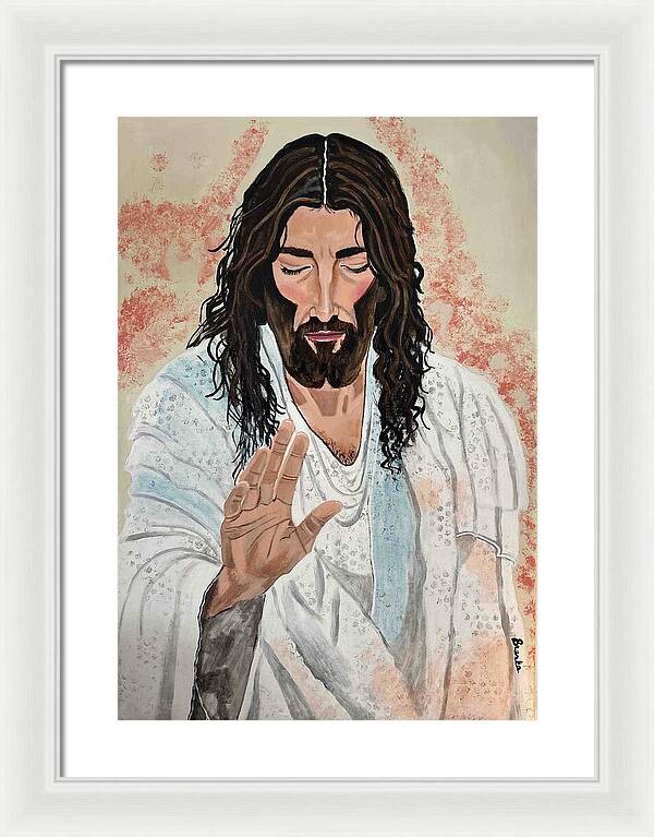 Jesus - Framed Print