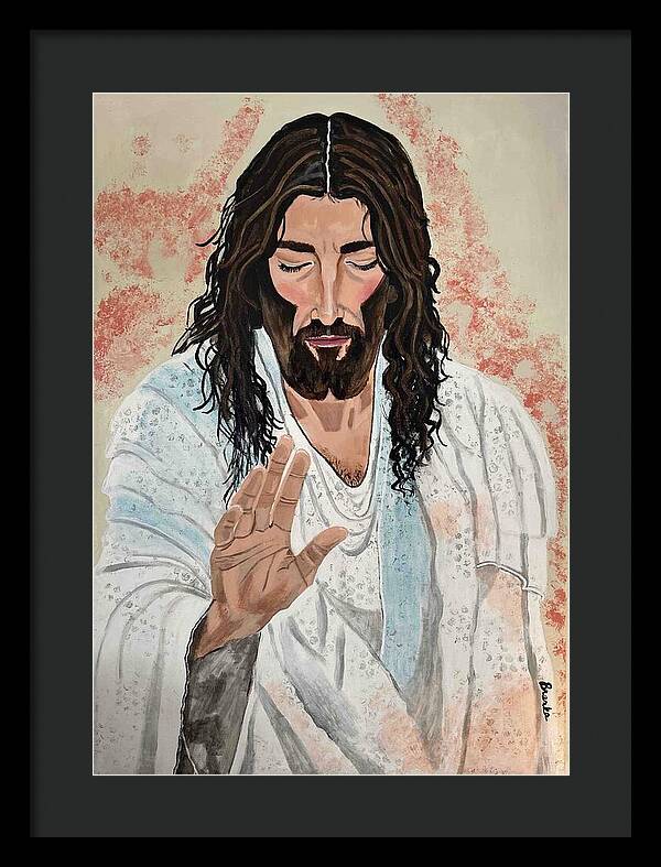 Jesus - Framed Print