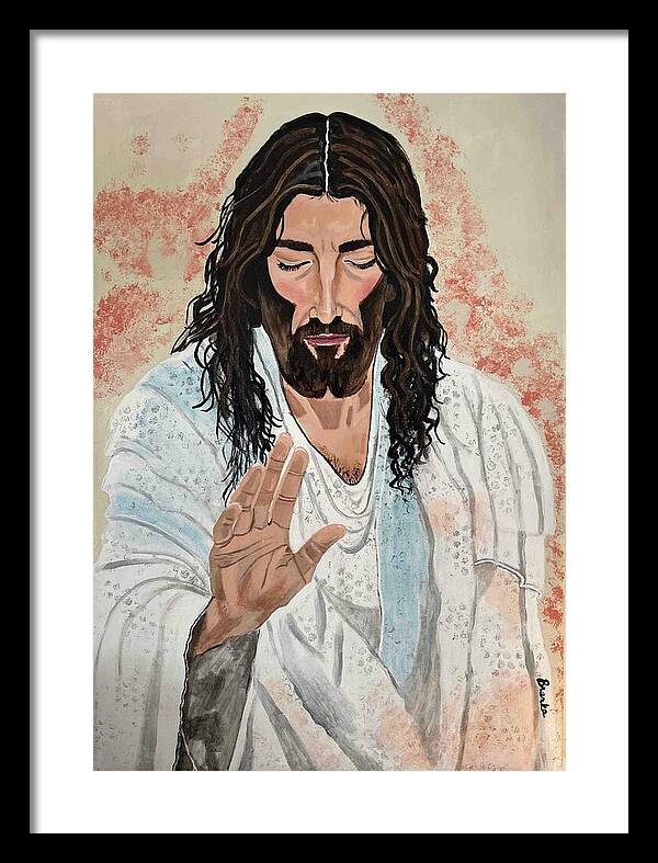 Jesus - Framed Print