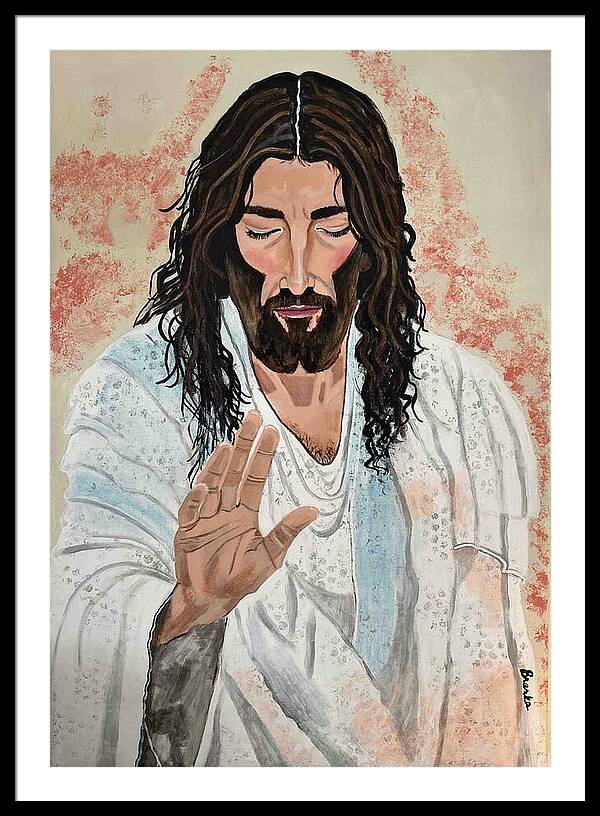 Jesus - Framed Print