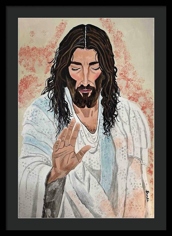 Jesus - Framed Print
