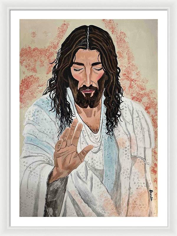 Jesus - Framed Print