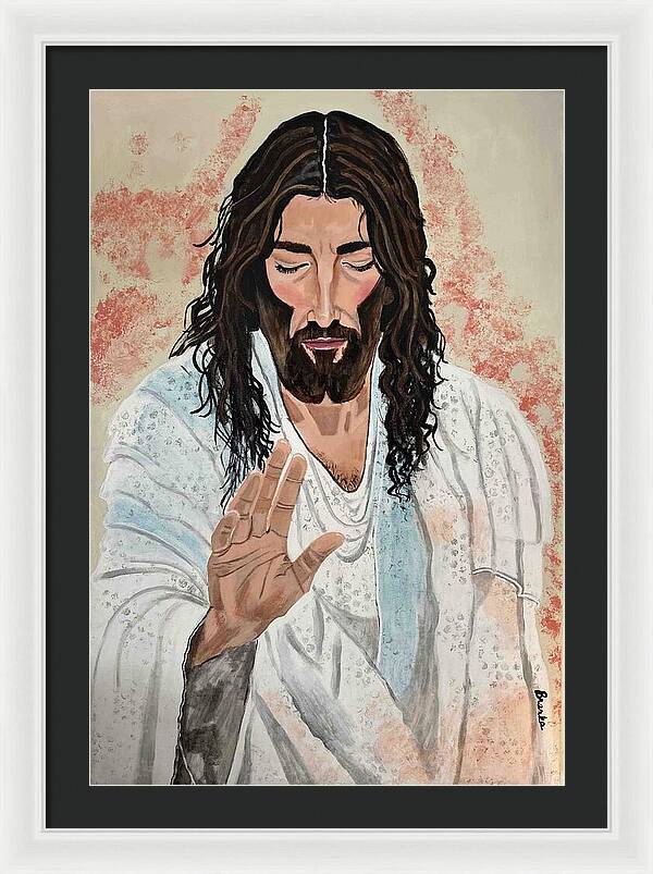 Jesus - Framed Print